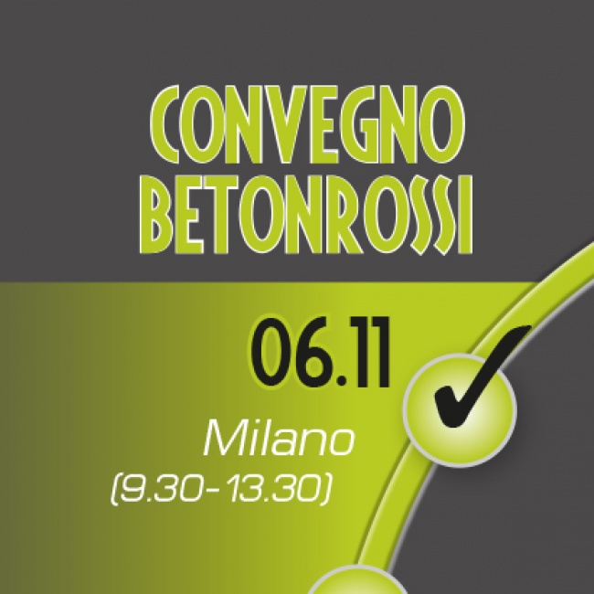4° convegno di Betonrossi gratuito a Milano, Relatore Prof. Marco Mancini.