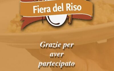 Betonrossi sponsorship Fiera del Riso: thanks!
