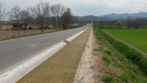 DrainBeton®: pavement in Pederobba