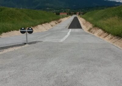 DrainBeton: pavimentazione calcestruzzo drenante Cava "Bai" Vicenza.